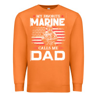 Carrot my favorite marine calls me dad t  shirt father's day flag my favorite Premium Sweatshirt - linhVisuals
