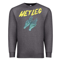 Charcoal Heather wetleg merch Premium Sweatshirt - linhVisuals