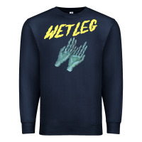 Navy wetleg merch Premium Sweatshirt - linhVisuals