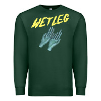 Sports Green wetleg merch Premium Sweatshirt - linhVisuals