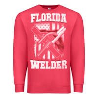 Cardinal welding longsleeves t shirt florida fl american welder gifts Premium Sweatshirt - linhVisuals