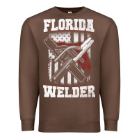 Chestnut welding longsleeves t shirt florida fl american welder gifts Premium Sweatshirt - linhVisuals
