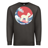 Bedlington Terrier T  Shirt Bedlington Terrier Gifts   Ocean Waves Sur Premium Sweatshirt | Teevron