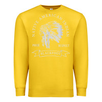 Lemon blackfoot tribe native american indian pride respect darker t shirt Premium Sweatshirt - linhVisuals