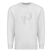 Oatmeal Heather blackfoot tribe native american indian pride respect darker t shirt Premium Sweatshirt - linhVisuals