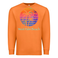 Carrot west palm beach tropical t shirt for family vacations Premium Sweatshirt - linhVisuals