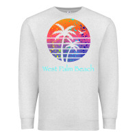 West Palm Beach Tropical T Shirt For Family Vacations Premium Sweatshirt | Teevron