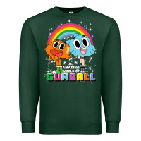 Sports Green cn the amazing world of gumball & darwin rainbow portrait pullover hoo Premium Sweatshirt - linhVisuals