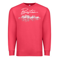 Cardinal boston skyline t shirt for women, men, girls & boys Premium Sweatshirt - linhVisuals