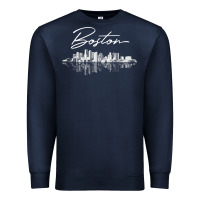 Boston Skyline T Shirt For Women, Men, Girls & Boys Premium Sweatshirt | Teevron