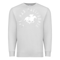 Dove Grey del mar california horse racing t shirt Premium Sweatshirt - linhVisuals