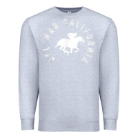 Heather Grey del mar california horse racing t shirt Premium Sweatshirt - linhVisuals