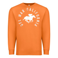 Carrot del mar california horse racing t shirt Premium Sweatshirt - linhVisuals