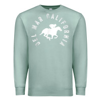 Seafoam del mar california horse racing t shirt Premium Sweatshirt - linhVisuals