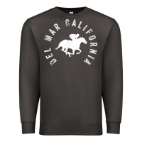 Smoke del mar california horse racing t shirt Premium Sweatshirt - linhVisuals