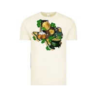 Vintage Arctic texas map st patrick's day Vintage Tee - FaDigitalArtStudio