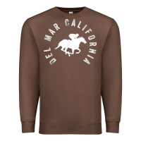 Chestnut del mar california horse racing t shirt Premium Sweatshirt - linhVisuals