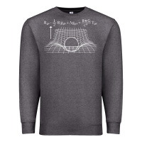 Charcoal Heather einstein’s field equations science geek gift idea math lover t shirt Premium Sweatshirt - linhVisuals