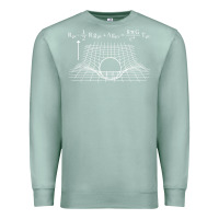 Seafoam einstein’s field equations science geek gift idea math lover t shirt Premium Sweatshirt - linhVisuals