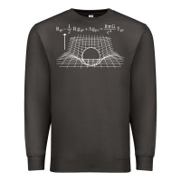 Smoke einstein’s field equations science geek gift idea math lover t shirt Premium Sweatshirt - linhVisuals