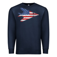 Navy f 117 stealth nighthawk aircraft american flag f117 t shirt Premium Sweatshirt - linhVisuals