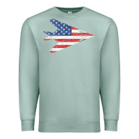 Seafoam f 117 stealth nighthawk aircraft american flag f117 t shirt Premium Sweatshirt - linhVisuals