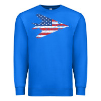 True Royal f 117 stealth nighthawk aircraft american flag f117 t shirt Premium Sweatshirt - linhVisuals