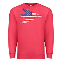 Cardinal f 117 stealth nighthawk aircraft american flag f117 t shirt Premium Sweatshirt - linhVisuals