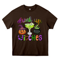 Chocolate Brown drink up witches Heavy Core Tee - CowGirlArtShop