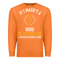 Carrot electrician gifts for men & funny electrical design t shirt Premium Sweatshirt - linhVisuals