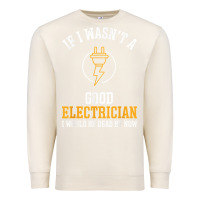 Sandshell electrician gifts for men & funny electrical design t shirt Premium Sweatshirt - linhVisuals
