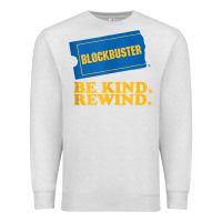 Oatmeal Heather blockbuster be kind rewind tank top Premium Sweatshirt - linhVisuals