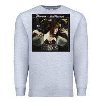 Heather Grey #florence the machine (2) Premium Sweatshirt - linhVisuals
