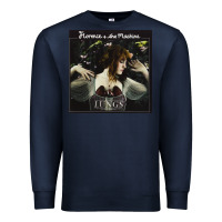 Navy #florence the machine (2) Premium Sweatshirt - linhVisuals