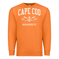 Carrot cape cod ma vintage crossed oars & boat anchor sports sweatshirt Premium Sweatshirt - linhVisuals