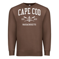 Chestnut cape cod ma vintage crossed oars & boat anchor sports sweatshirt Premium Sweatshirt - linhVisuals
