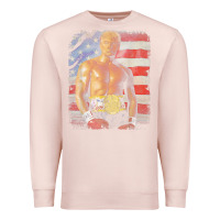 Pale Pink funny boxer trump trump rocky meme t shirt Premium Sweatshirt - linhVisuals