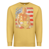 Antique Gold funny boxer trump trump rocky meme t shirt Premium Sweatshirt - linhVisuals