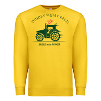Lemon diddly squat farm green, tractor tee for farmer t shirt Premium Sweatshirt - linhVisuals