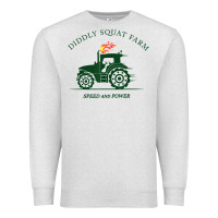 Oatmeal Heather diddly squat farm green, tractor tee for farmer t shirt Premium Sweatshirt - linhVisuals