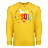 Lemon back to school teachers crew students   team esol teacher t shirt Premium Sweatshirt - linhVisuals