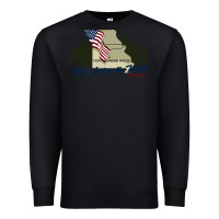 Black fort leonard wood fort lost in the woods missouri pullover hoodie Premium Sweatshirt - linhVisuals