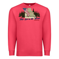 Cardinal fort leonard wood fort lost in the woods missouri pullover hoodie Premium Sweatshirt - linhVisuals