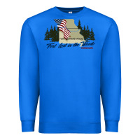 Fort Leonard Wood Fort Lost In The Woods Missouri Pullover Hoodie Premium Sweatshirt | Teevron