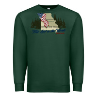 Sports Green fort leonard wood fort lost in the woods missouri pullover hoodie Premium Sweatshirt - linhVisuals