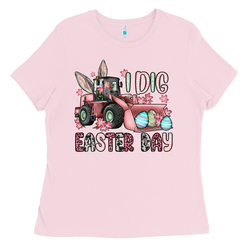 I Dig Easter Day Ladies Tee by OliviaCreatesArt | Teevron