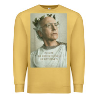 Antique Gold hbo curb your enthusiasm larry david men's and women's t shirt Premium Sweatshirt - linhVisuals