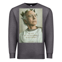 Charcoal Heather hbo curb your enthusiasm larry david men's and women's t shirt Premium Sweatshirt - linhVisuals