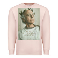 Pale Pink hbo curb your enthusiasm larry david men's and women's t shirt Premium Sweatshirt - linhVisuals