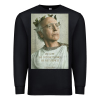 Black hbo curb your enthusiasm larry david men's and women's t shirt Premium Sweatshirt - linhVisuals